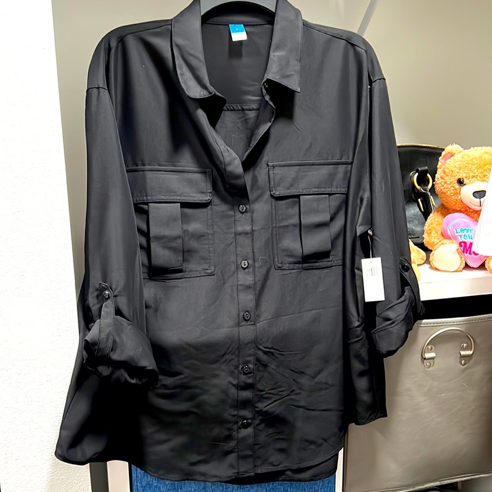 Black ladies, blouses, size large from Old Navy brand new